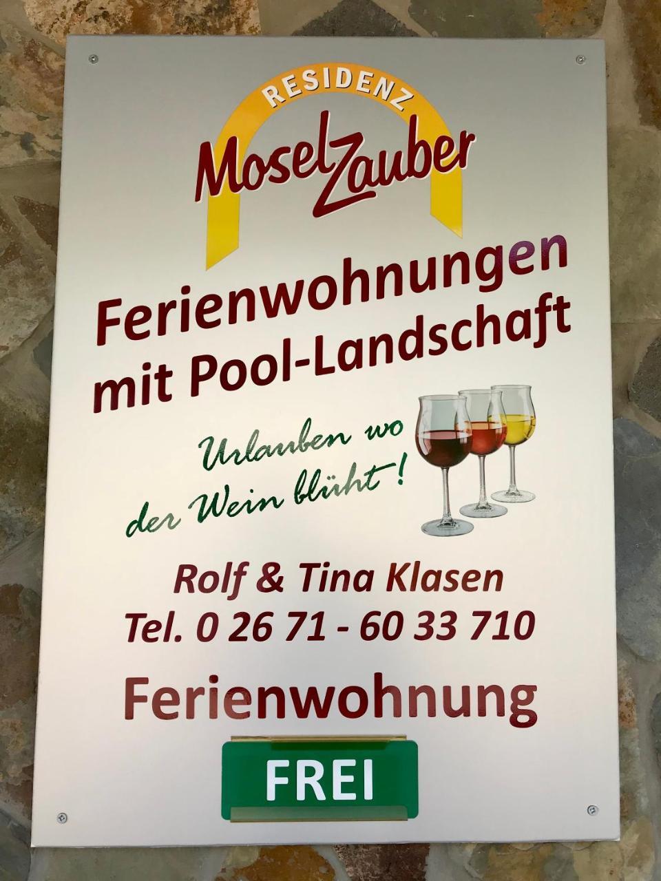 Residenz Moselzauber - Ferienwohnungen Mit Pool Landschaft Ernst Zewnętrze zdjęcie